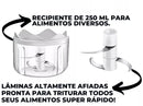 Mini Processador De Alimentos Elétrico 250ml